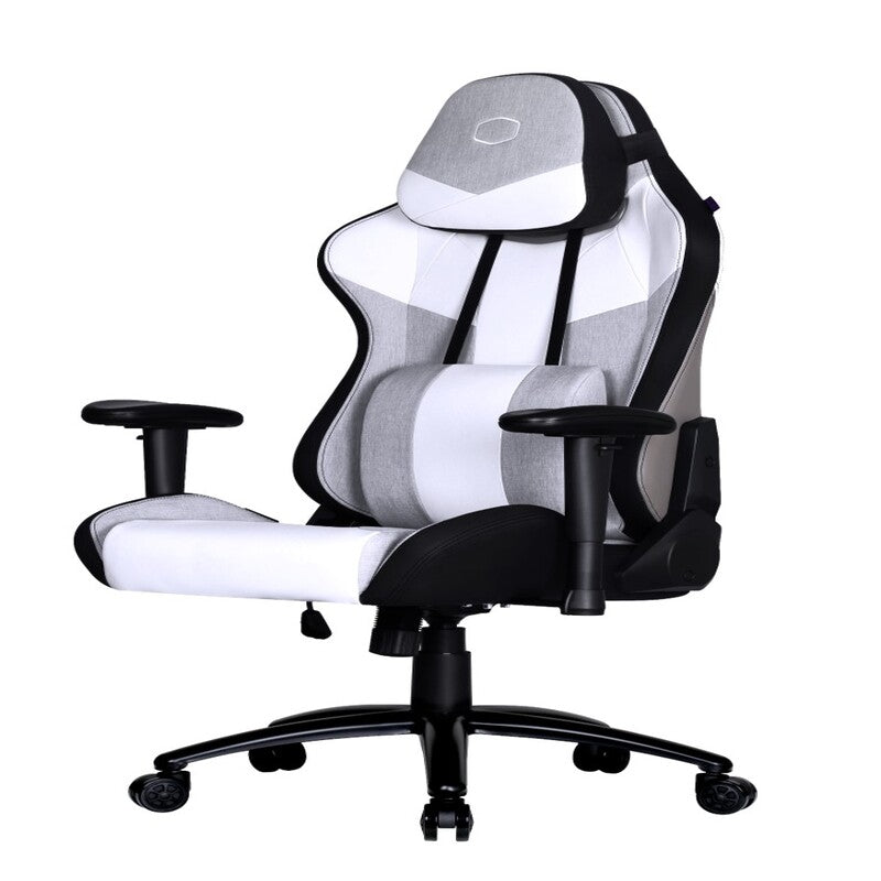 Silla Cooler Master Caliber R3C Gaming Class 4 Gris Con Blanco CMI-GCR3C-GW