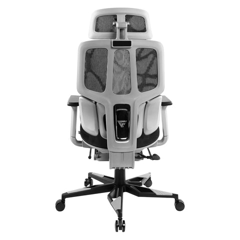 Silla Game Factor Reclinable, Descansa Pies y Brazos 3D, Color Negro Mesh (CGM700)