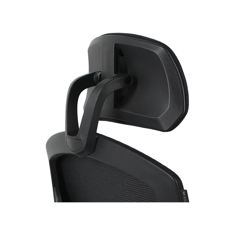 Silla Gamer Bolt Nou B | Azender Negro | Malla y Espuma de Alta Densidad | Soporta hasta 130 kg | Inclinación 140° | Reposabrazos Fijos + Reposapiés + Cojín Lumbar | Pistón Clase 3