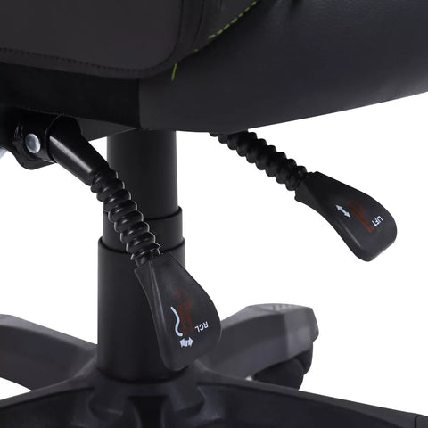 Silla Gamer Getttech Verde Y Negro Soporte Para Reposapies (Gar-Gaopy-G2-Gr)