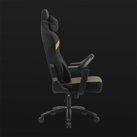 Silla Gamer Ocelot, Color Negro Con Descansa Brazos Ajustables 5D, Hasta 150 Kg, Os-King