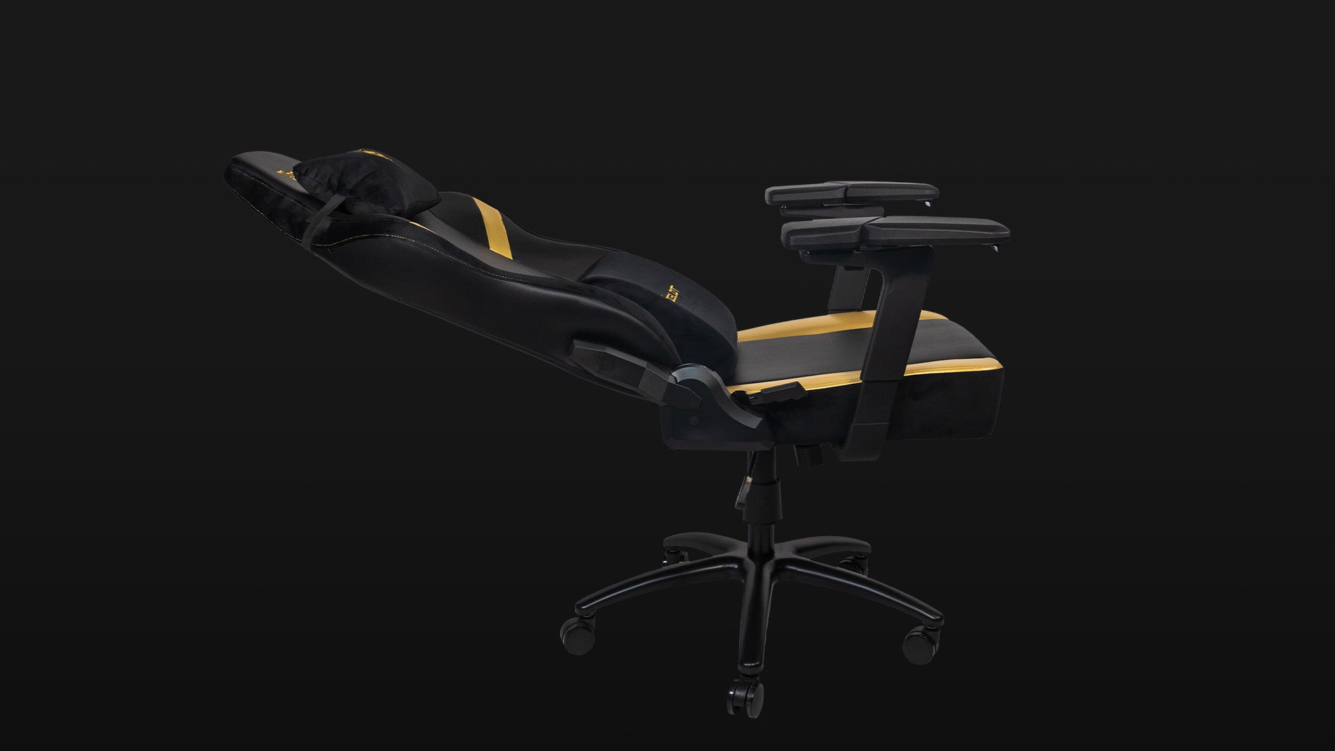 Silla Gamer Ocelot, Color Negro Con Descansa Brazos Ajustables 5D, Hasta 150 Kg, Os-King