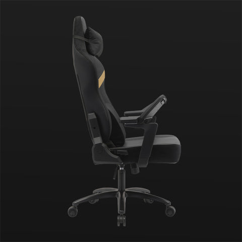 Silla Gamer Ocelot, Color Negro Con Descansa Brazos Ajustables 5D, Hasta 150 Kg, Os-King
