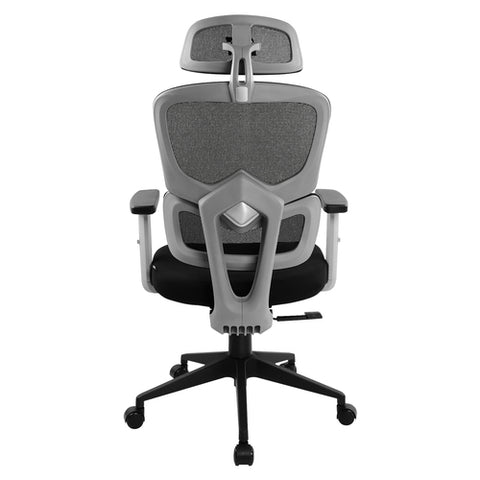 Silla Start The Game Reclinable Descansabrazos 1D, Color Negra Mesh (CGM-400-BK)