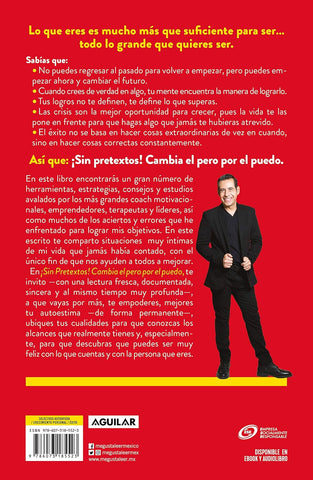 ¡Sin Pretextos!: Cambia El Pero por El Puedo Pasta blanda - ENVIO GRATIS