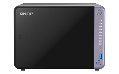 Sistema Nas 6 Bahias Arm 4 Nucleos 4 Gb De Ram Qnap-(Ts-632X-4G-Us)