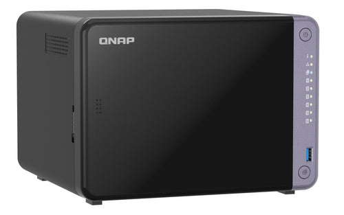 Sistema Nas 6 Bahias Arm 4 Nucleos 4 Gb De Ram Qnap-(Ts-632X-4G-Us)