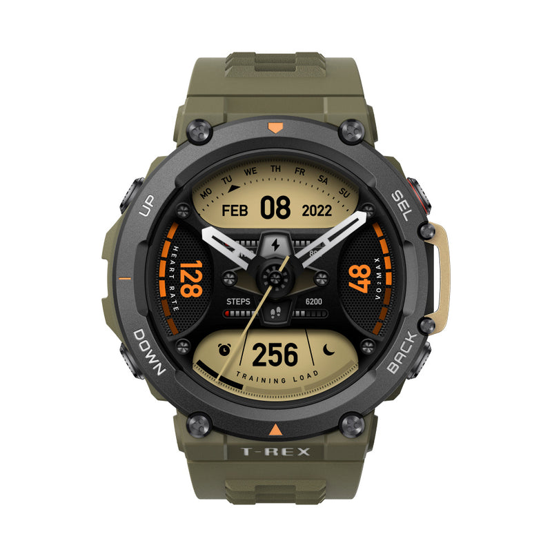 Smartwatch Amazfit T-Rex 2, Touch, Bluetooth 5.0, Android/iOS, Verde