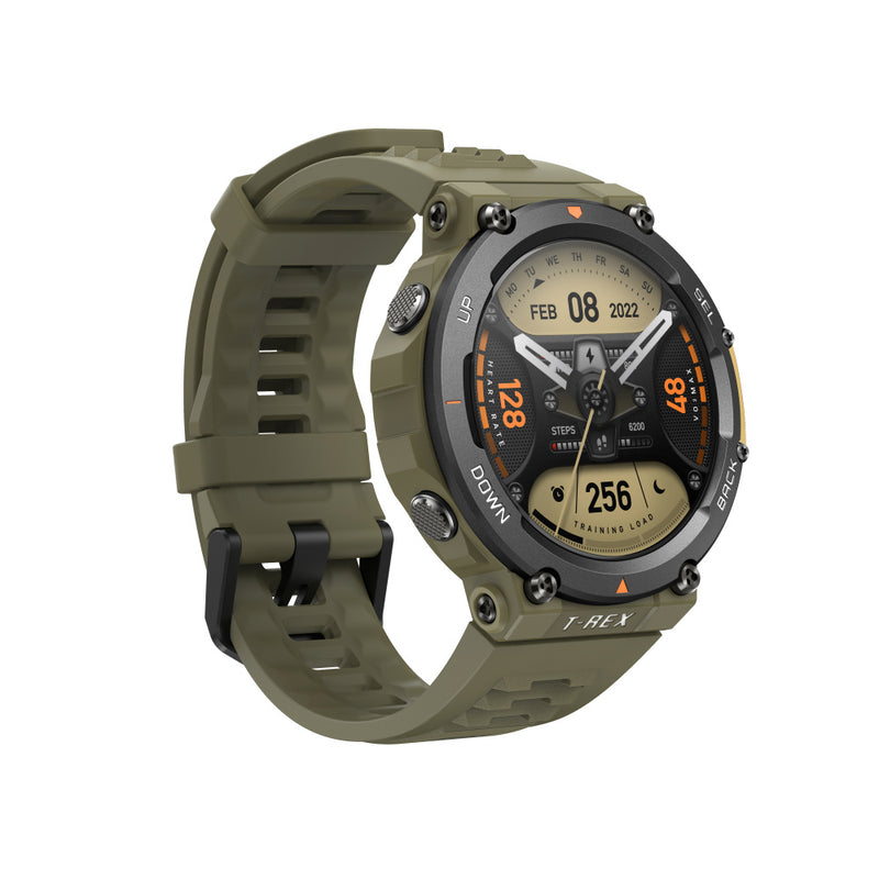 Smartwatch Amazfit T-Rex 2, Touch, Bluetooth 5.0, Android/iOS, Verde