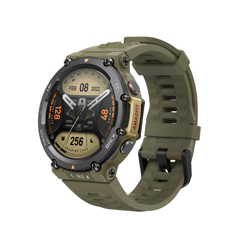 Smartwatch Amazfit T-Rex 2, Touch, Bluetooth 5.0, Android/iOS, Verde