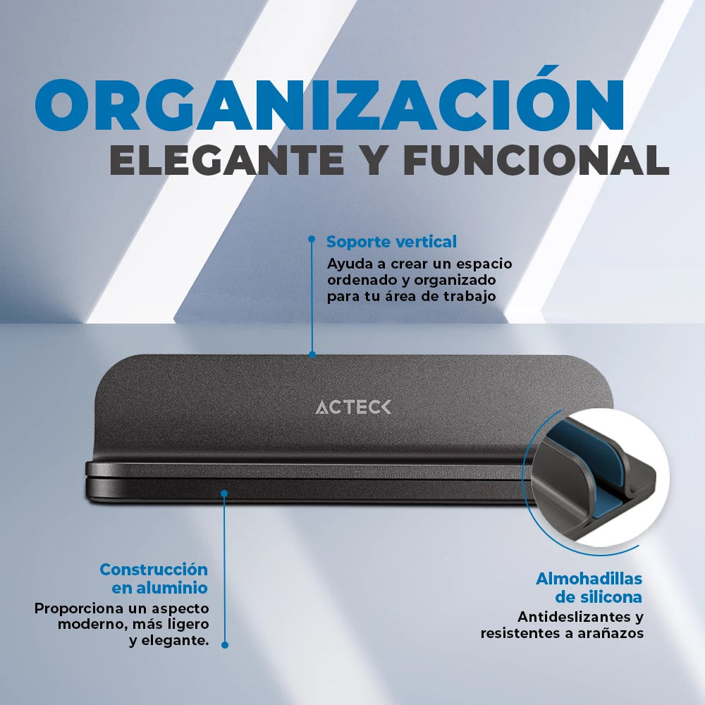 Soporte Acteck Vault Stow Bn430, Para Laptop de 11- 17 Pulg, Hasta 5 Kg- AC-939744