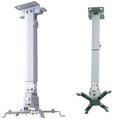 Soporte Brobotix Universal Para Proyector,  Expandible De  63 Cm A 100 Cm, Para Pared Y Techo, Blanco