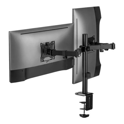 Soporte De Escritorio Acteck Articulado Para 2 Monitores Sm490 (AC-934602)