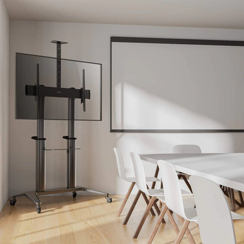 Soporte Tv Manhattan Tipo Carro 140Kg, 70" A 120" 462341