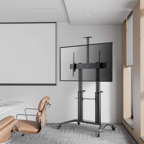 Soporte Tv Manhattan Tipo Carro 140Kg, 70" A 120" 462341