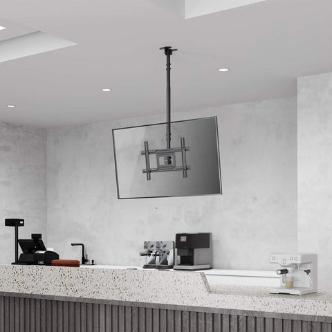 Soporte Tv Para Techo Manhattan 37" A 80" Con Ajuste De Altura 462051