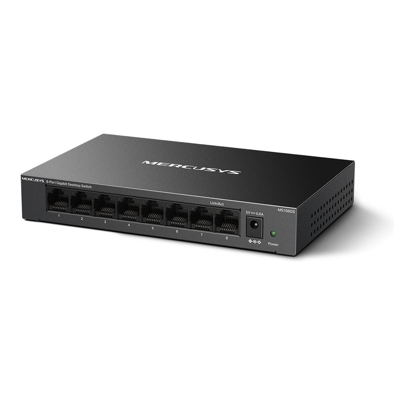 Switch De Escritorio Gigabit Tp-Link 8 Ptos No Administrable - MS108GS