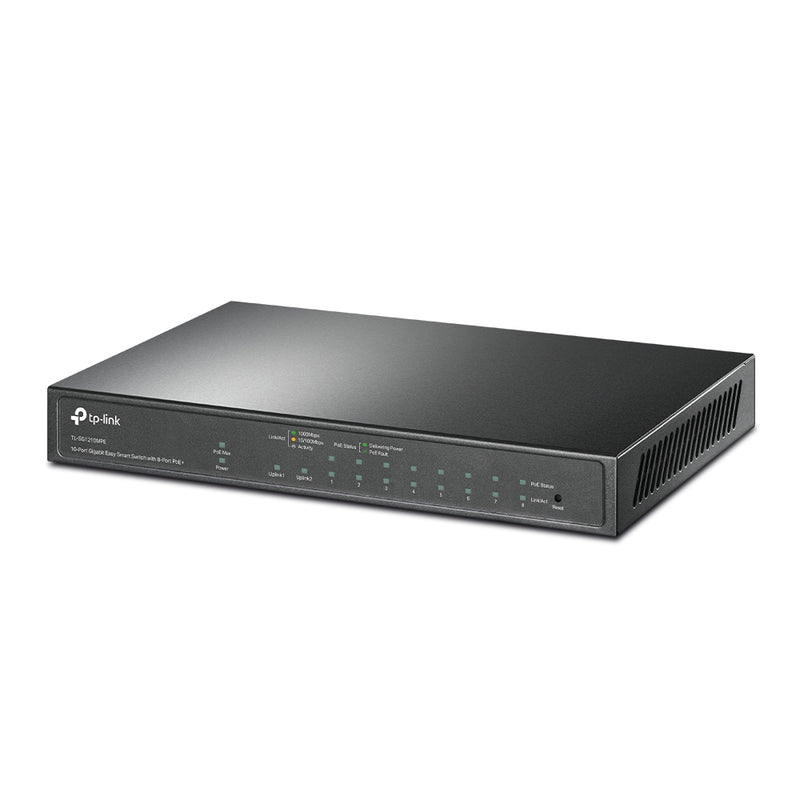 Switch De Escritorio Tp-Link 10 Ptos 8 Poe / TL-SG1210MPE