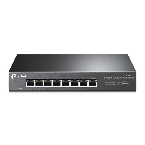 Switch De Escritorio Tp-Link  8-Port 2.5G Multi-Gigabit TL-SG108-M2