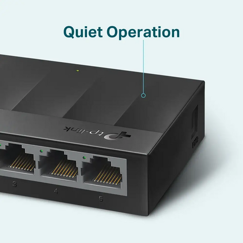 Switch De Escritorio Tp-Link De 5 Puertos 10, 100, 1000mbps, Ls1005g
