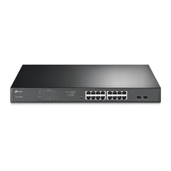 Switch Easy Smart Gigabite Tp Link  De 18 Puertos, Poe+ 16 Puertos - Tl-Sg1218Mpe