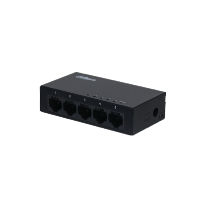 Switch Para Escritorio 5 Puertos Gigabit Ethernet (DH-PFS3005-5GT-L)