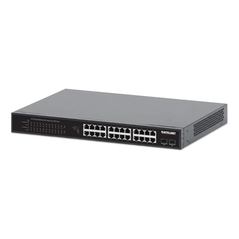 Switch Poe Intellinet 19" Gb 24 Ptos 370W 30Wxpto+2Sfp (561891)