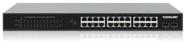 Switch Poe Intellinet 19" Gb 24 Ptos 370W 30Wxpto+2Sfp (561891)