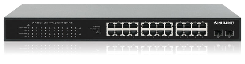 Switch Poe Intellinet 19" Gb 24 Ptos 370W 30Wxpto+2Sfp (561891)