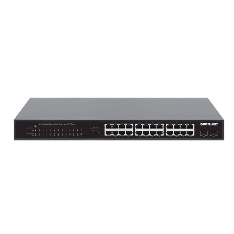 Switch Poe Intellinet 19" Gb 24 Ptos 370W 30Wxpto+2Sfp (561891)