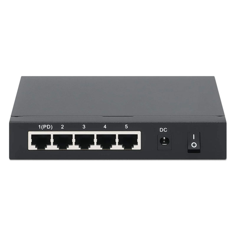 Switch Poe Intellinet Gigabit 5 Ptos 30W Pto, 68W Escritorio 561082