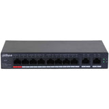 Switch Dahua 10 Puertos, 8 Poe 10/100/Dolynk Care (DH-CS4010-8ET-110)