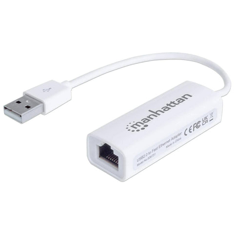 Adaptador Fast Ethernet USB de Alta Velocidad 2.0 - Añada una conexión de red a su PC sin necesidad de abrirla. 506731