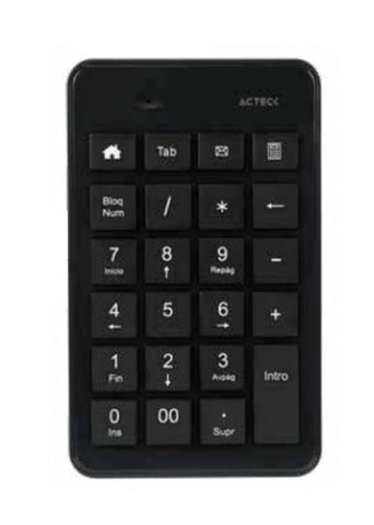 Teclado Numérico Acteck Inspire TI450 - Conexión Dual 2.4GHz/Bluetooth - Versatilidad Portátil Advanced Series - Nuevo