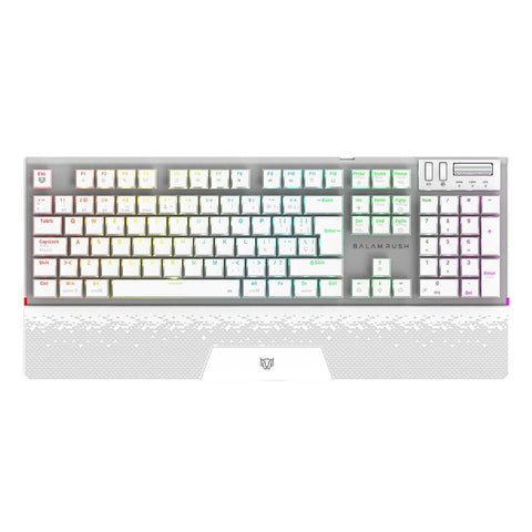 Teclado Gamer Inalámbrico Balam Rush Dominate Expert GK9791 - Conexión hasta 5 Dispositivos - Libertad Total sin Cables