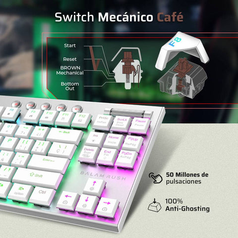 Teclados Gaming Balam Rush GK959