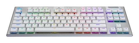 Teclado Mecánico Logitech G915 LIGHTSPEED - Perfil Bajo e Iluminación RGB - Respuesta Ultra Rápida y Premium - Nuevo