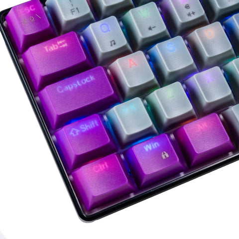 Teclado Mecánico Gamer 60% Naceb NA-0963G | Teclas Intercambiables | Personalización y Formato Compacto