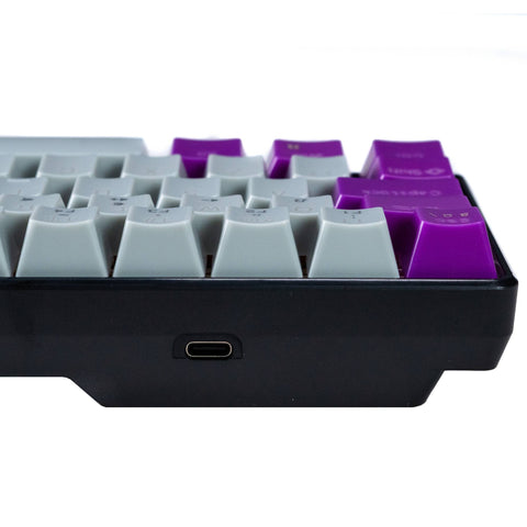 Teclado Mecánico Gamer 60% Naceb NA-0963G | Teclas Intercambiables | Personalización y Formato Compacto