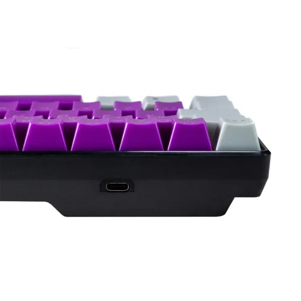 Teclado Mecánico Gamer 60% Naceb NA-0963M | Teclas Intercambiables | Tamaño Reducido para Mayor Espacio