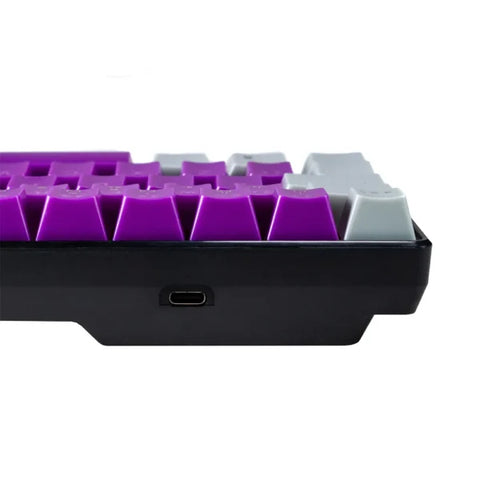 Teclado Mecánico Gamer 60% Naceb NA-0963M | Teclas Intercambiables | Tamaño Reducido para Mayor Espacio
