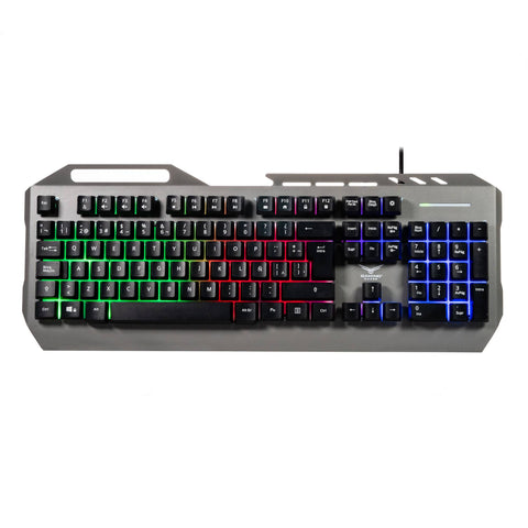Teclado Gamer Multimedia Naceb K152 NA-0966 | Teclas Retroiluminadas | Máxima Precisión para tus Juegos
