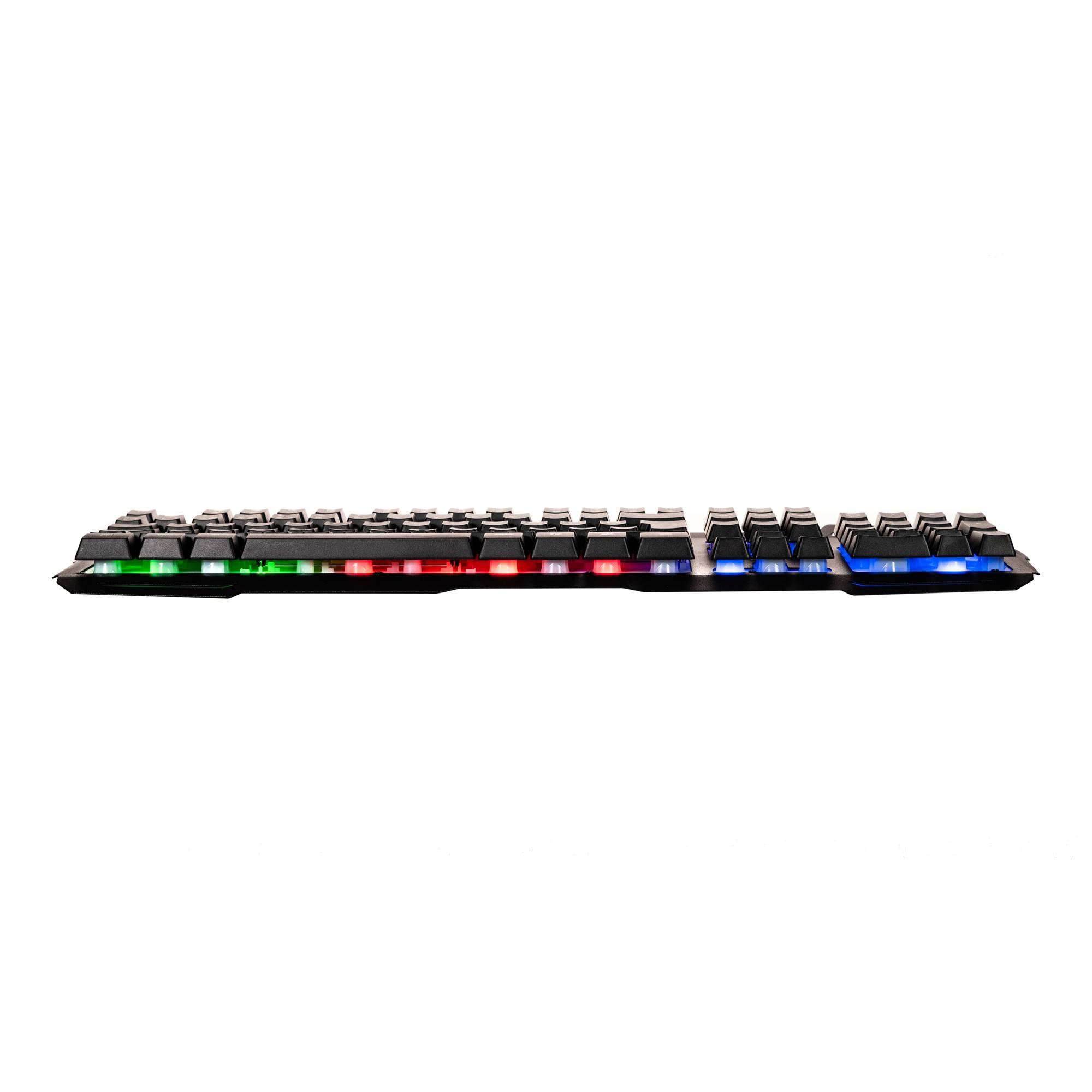 Teclado Gamer Multimedia Naceb K417 NA-0967 | Diseño Ergonómico LED | Respuesta Rápida y Cómoda