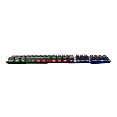 Teclado Gamer Multimedia Naceb K417 NA-0967 | Diseño Ergonómico LED | Respuesta Rápida y Cómoda