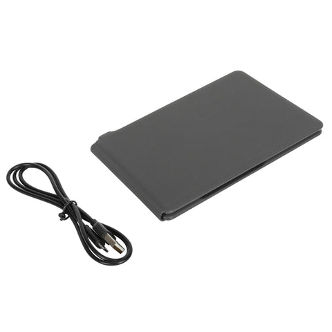 Teclado Ergonómico Bluetooth Plegable AKF003US - Distribución en Inglés Ultra Compacto - Ideal para Viajes y Tablets - Portabilidad Práctica