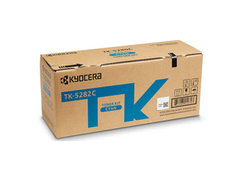 Toner Kyocera Tk-5282C, 11000 Páginas, Cian, Ecosys P6235Cdn