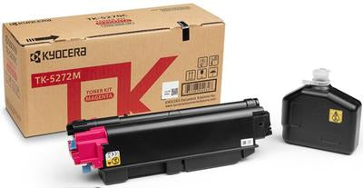 Toner Kyocera Tk-5272M, 5000 Páginas, Magenta, Ecosys P6230Cdn