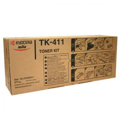 Toner Kyocera 370Am011 Tk-411, 15000 Páginas, Color Negro Láser (Tk-411)