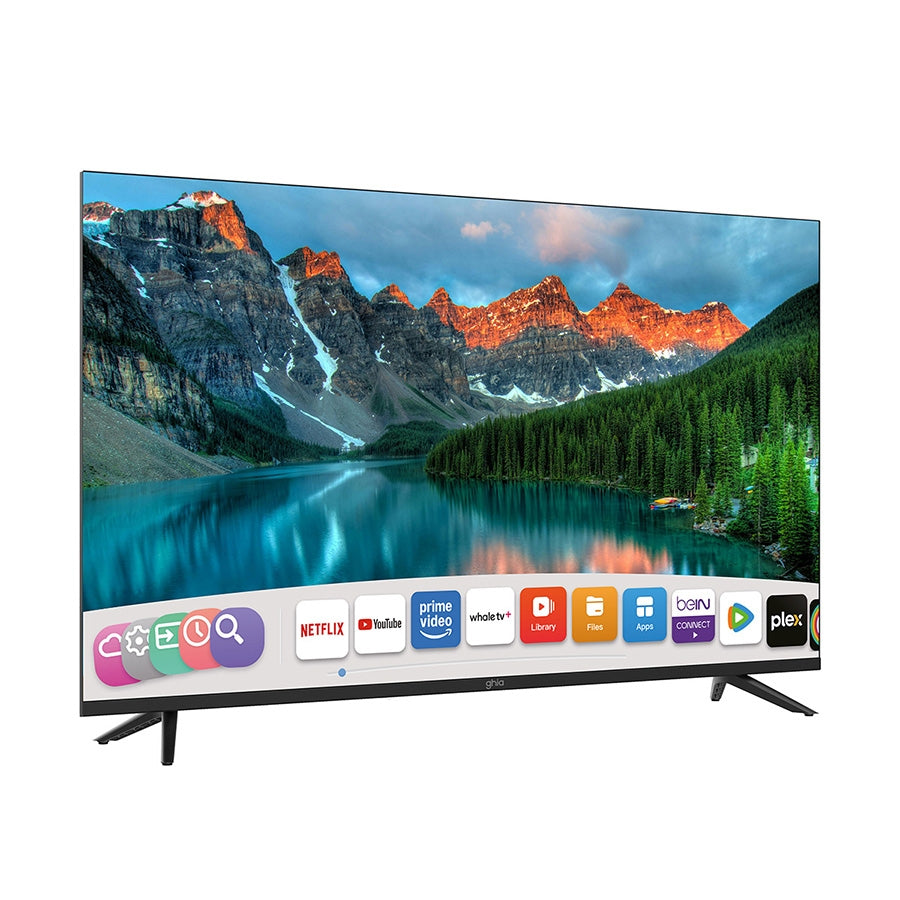 Smart TV Ghia Whale 43" Full HD con Múltiples Conexiones - Entretenimiento Total para Cualquier Espacio - Moderna