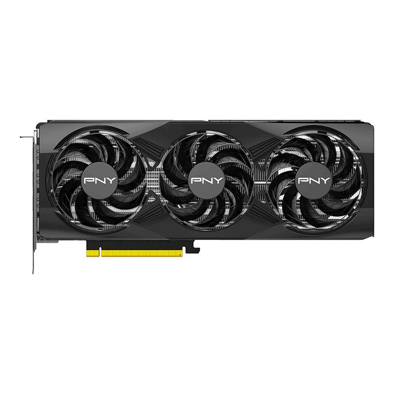 Tarjeta Gráfica PNY GeForce RTX 5070 Triple Fan OC - Memoria Dedicada 12GB GDDR7 - Gráficos de Próxima Generación - Rendimiento Brutal